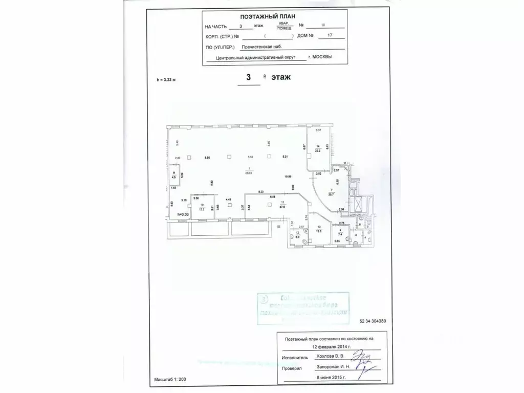 Помещение свободного назначения в Москва Пречистенская наб., 17-19 ... - Фото 2