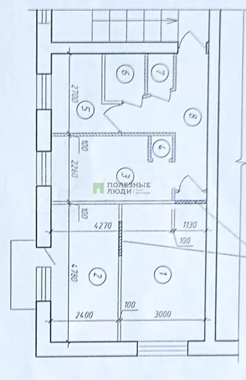 3-к. квартира, 52 м, 2/5 эт. - Фото 0