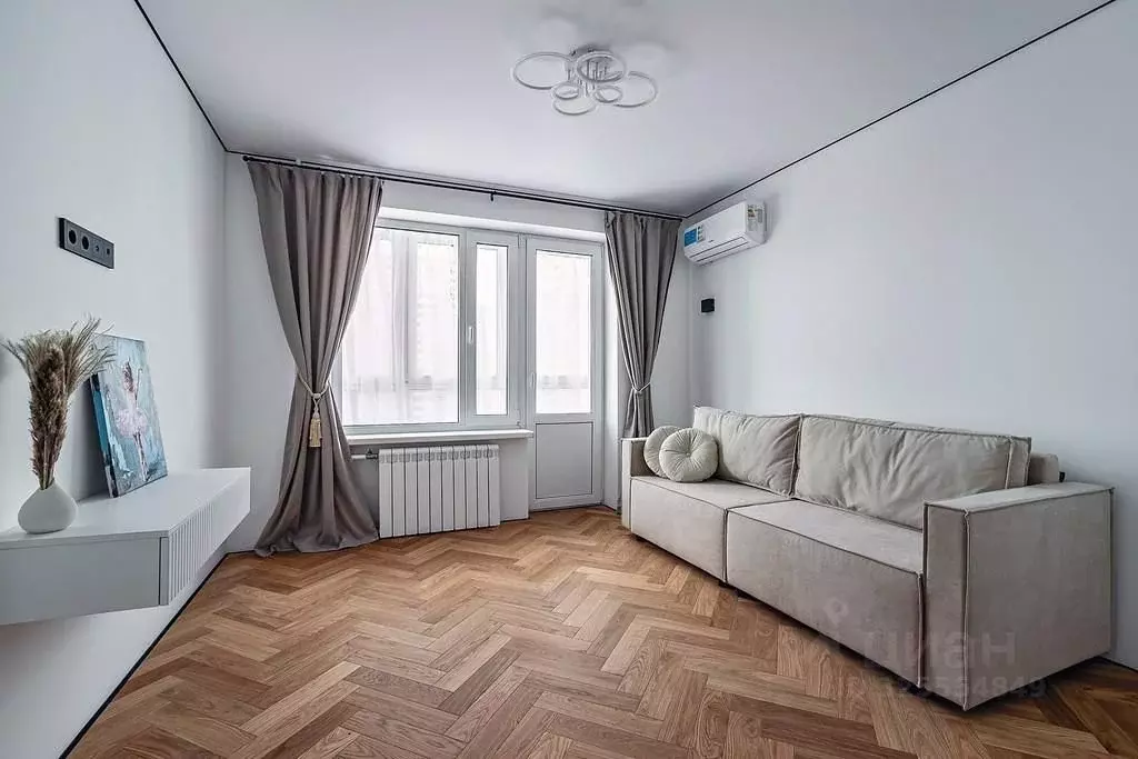 2-к кв. Москва ул. Обручева, 19К1 (34.0 м) - Фото 1