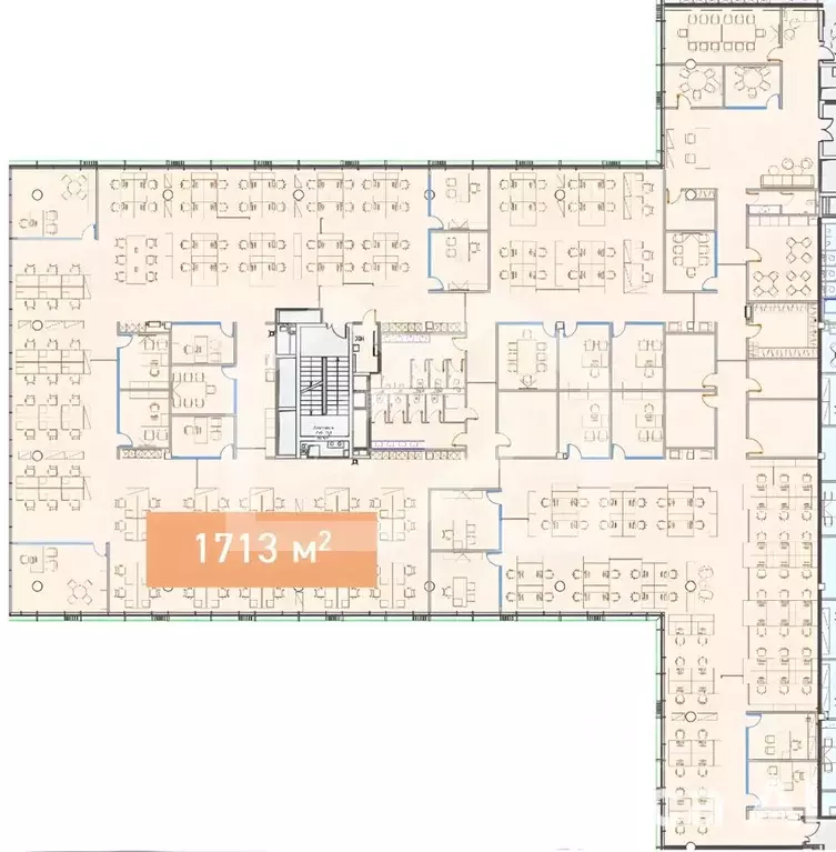 Офис в Москва Киевское шоссе, 22-й км, 6с1 (1713 м) - Фото 1