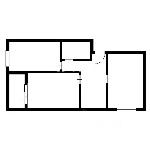 2-к кв. Башкортостан, Уфа ул. Ленина, 162 (65.0 м) - Фото 2