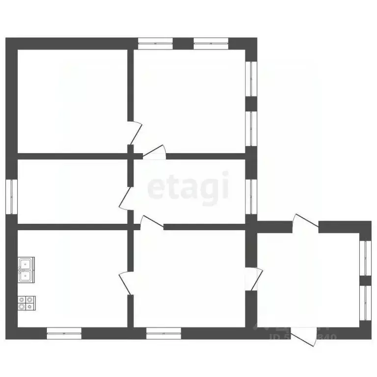 Дом в Саратовская область, Балашовский район, с. Тростянка ... - Фото 1