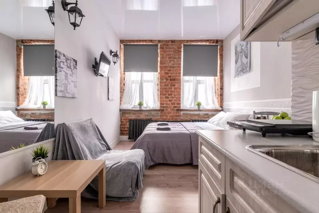 Студия Санкт-Петербург Исполкомская ул., 5 (17.0 м) - Фото 0