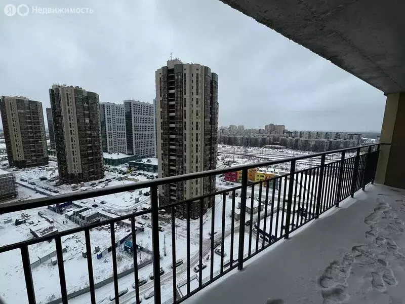 Квартира-студия: посёлок Парголово, Заречная улица, 13к1 (26.7 м) - Фото 1