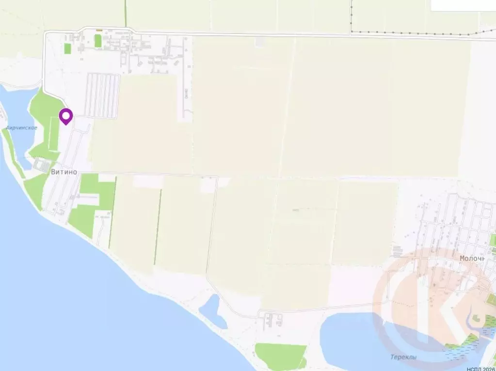 Участок в Крым, Сакский район, Молочненское с/пос, с. Витино ул. ... - Фото 2