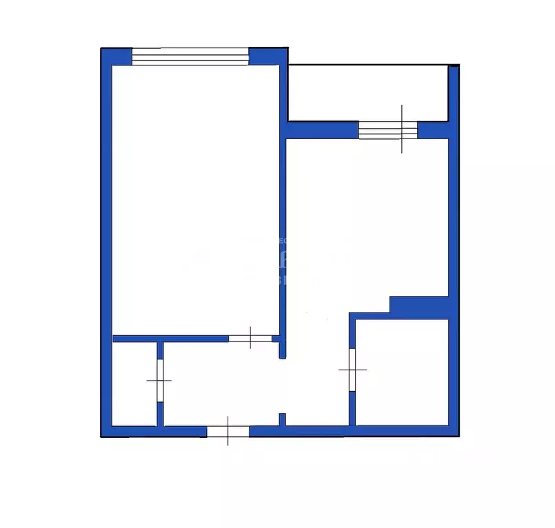 1-к кв. Кемеровская область, Кемерово ул. Юрия Двужильного, 10Б (38.6 ... - Фото 1