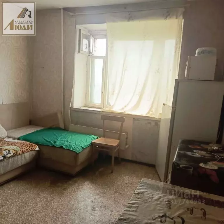Комната Новосибирская область, Новосибирск ул. Героев Революции, 107 ... - Фото 1