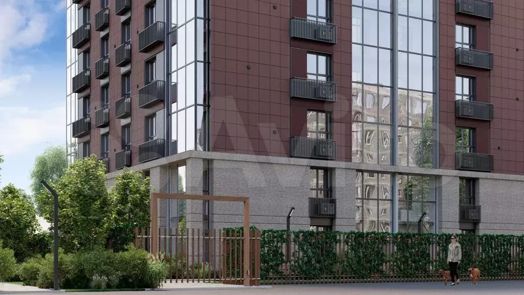 Квартира-студия, 33,5 м, 15/16 эт. - Фото 1