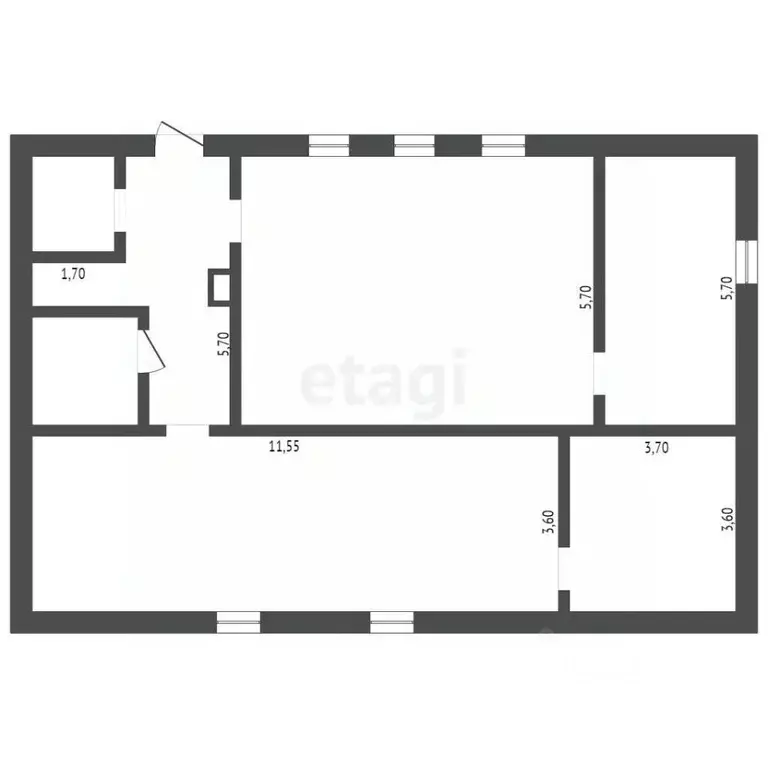 Помещение свободного назначения в Брянская область, Стародубский ... - Фото 1