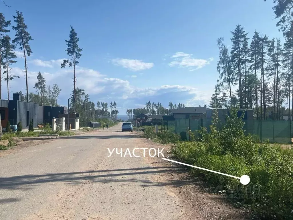 Участок в Ленинградская область, Выборгский район, Полянское с/пос, ... - Фото 2