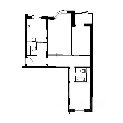 3-к кв. Московская область, Балашиха ул. Свердлова, 54 (101.0 м) - Фото 1