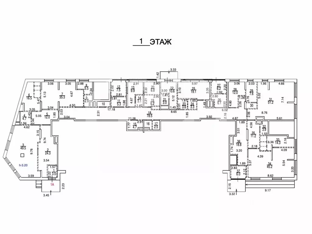 Помещение свободного назначения в Москва бул. Яна Райниса, 4К3 (505 м) - Фото 2