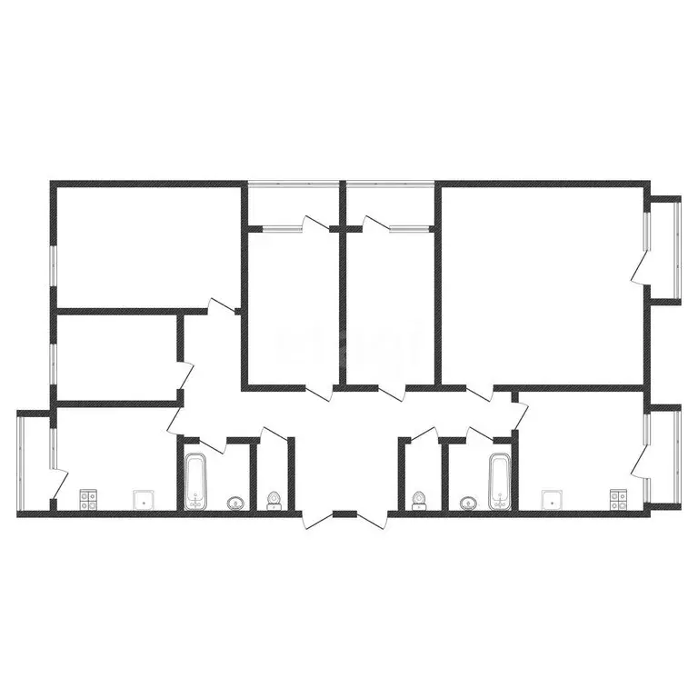 6-комнатная квартира: Черкесск, улица Гагарина, 24 (151.1 м) - Фото 2