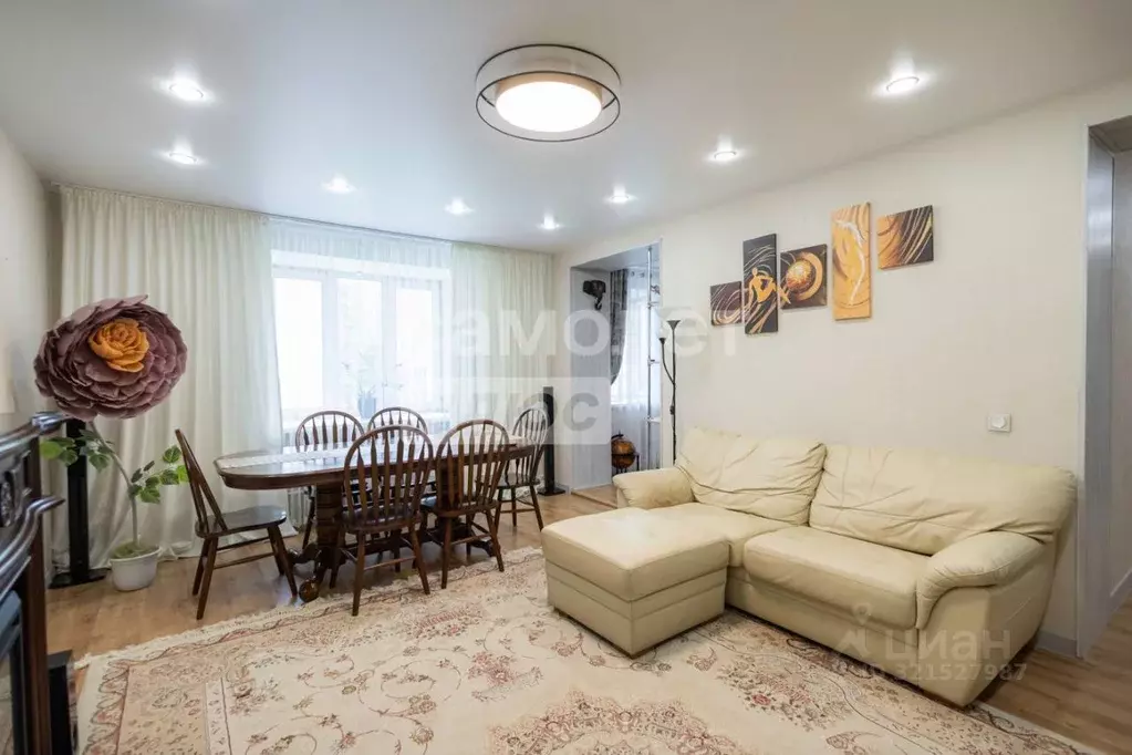 3-к кв. Томская область, Томск ул. Степана Разина, 19 (78.0 м) - Фото 1