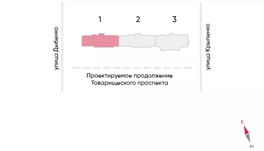 Студия Санкт-Петербург Товарищеский просп., 38Б (20.8 м) - Фото 2