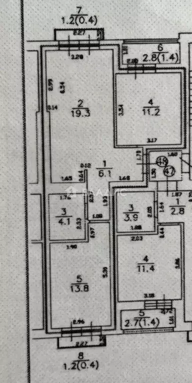 2-к кв. Калининградская область, Пионерский ул. Гептнера, 11 (54.5 м) - Фото 2