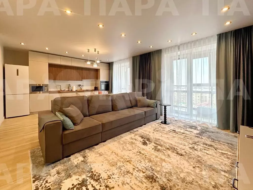 4-к. квартира, 95,2 м, 9/12 эт. - Фото 1