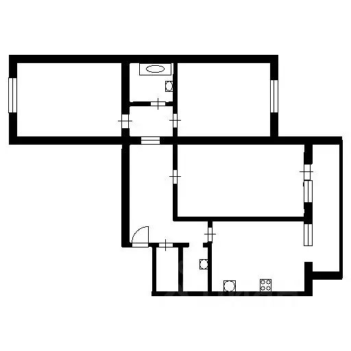 3-к кв. Воронежская область, Воронеж ул. 9 Января, 286Б (89.0 м) - Фото 2