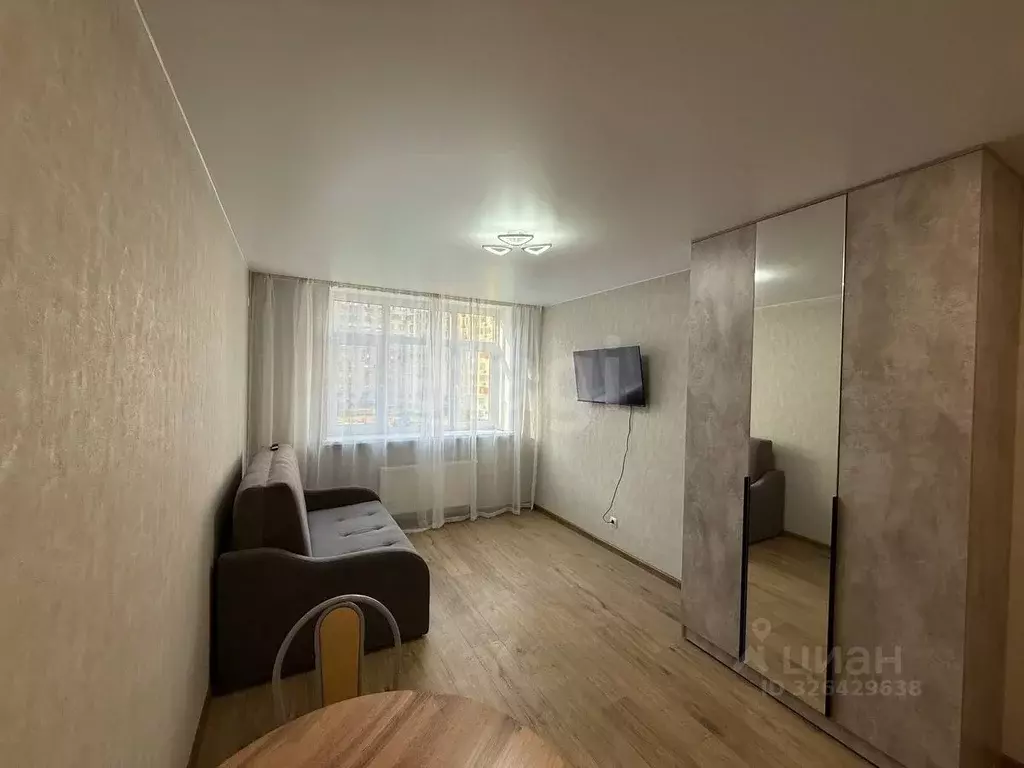 Студия Тюменская область, Тюмень ул. Первооткрывателей, 2 (28.0 м) - Фото 2