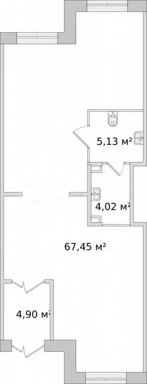 Продам помещение свободного назначения, 81.69 м - Фото 0