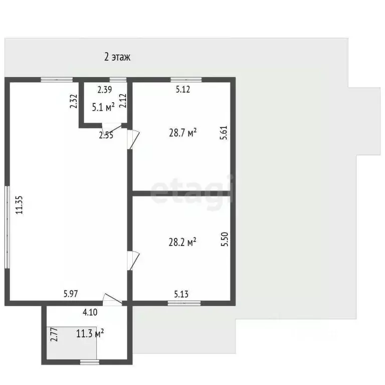 Дом в Севастополь ул. Василия Шукшина, 65 (409 м) - Фото 2