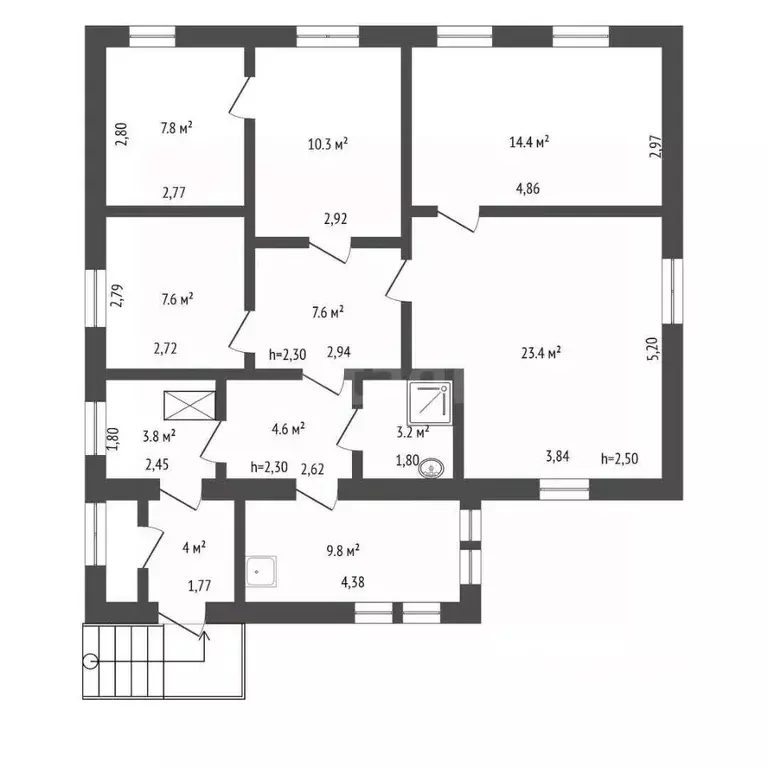Дом в Алтайский край, Барнаул ул. Кутузова, 105 (99 м) - Фото 2
