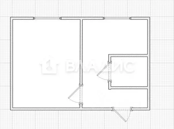 1-к кв. Пензенская область, Пенза ул. Минская, 21 (30.1 м) - Фото 2