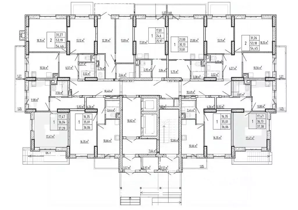 1-к кв. Саратовская область, Саратов проезд 2-й Совхозный, 36к1 (24.6 ... - Фото 2