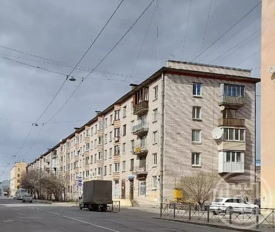 3-к кв. Санкт-Петербург Курская ул., 24 (67.9 м) - Фото 1