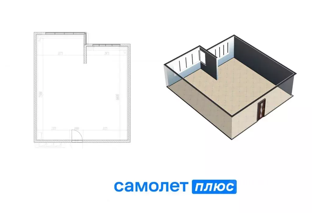 Свободной планировки кв. Кемеровская область, Кемерово Лесная Поляна ... - Фото 1