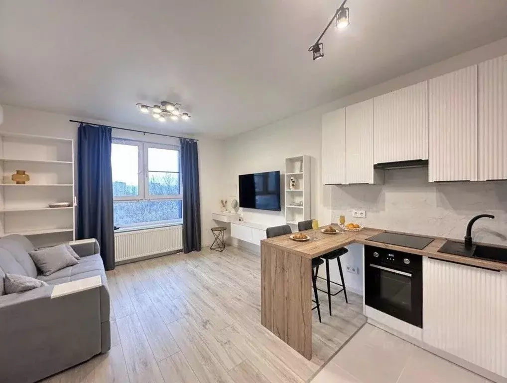 Студия Москва ул. Корнейчука, 27 (25.8 м) - Фото 1
