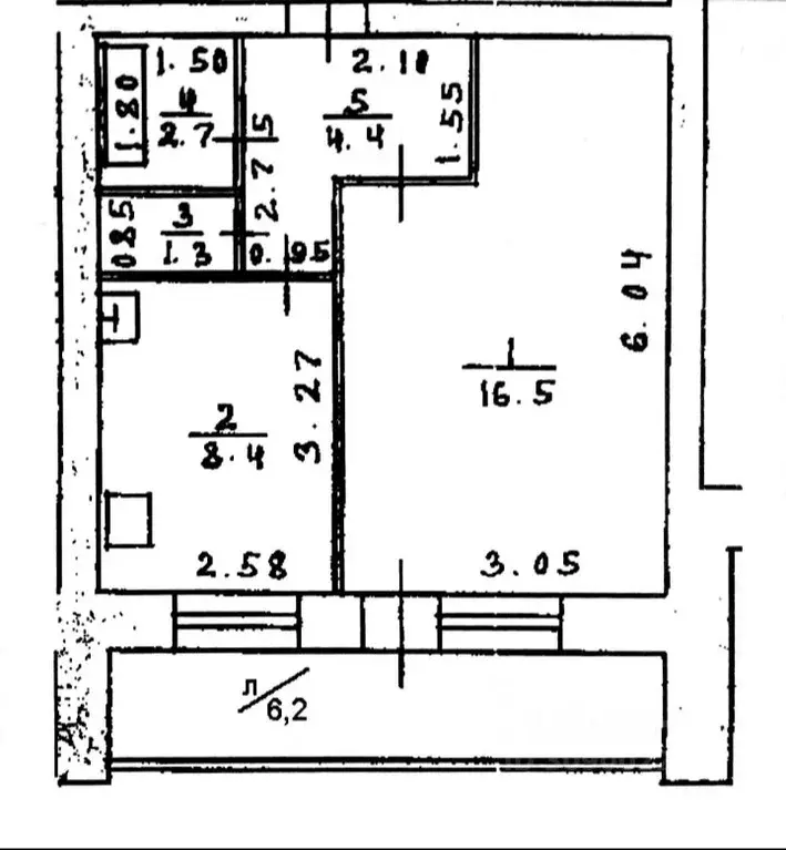 1-к кв. Башкортостан, Уфа ул. Мубарякова, 3 (33.3 м) - Фото 1