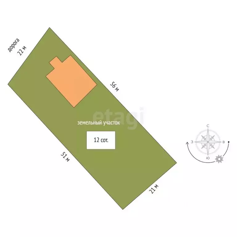 Дом в Башкортостан, Стерлитамакский район, Отрадовский сельсовет, с. ... - Фото 2