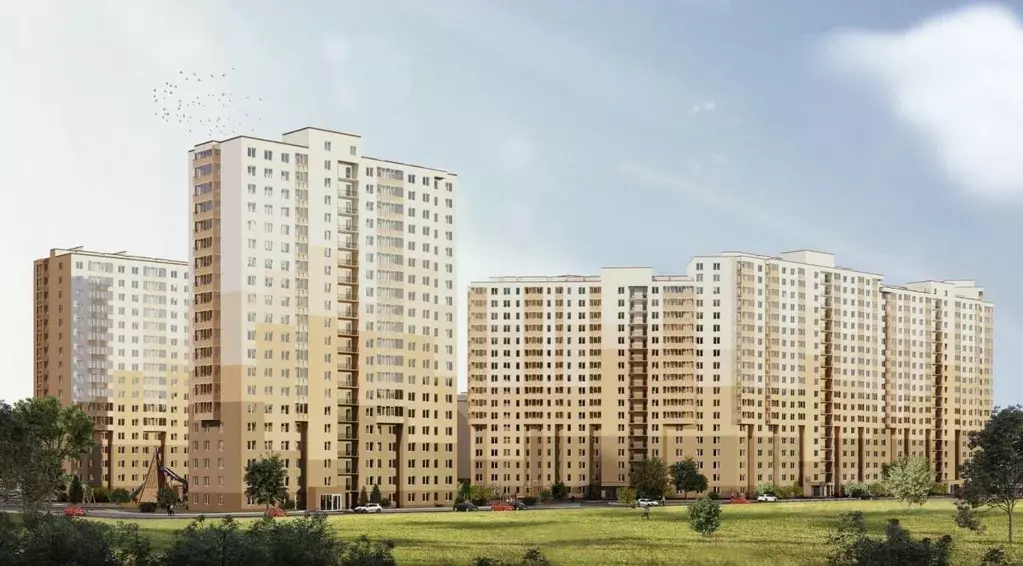 1-к кв. Ленинградская область, Всеволожский район, пос. Бугры Стороны ... - Фото 2