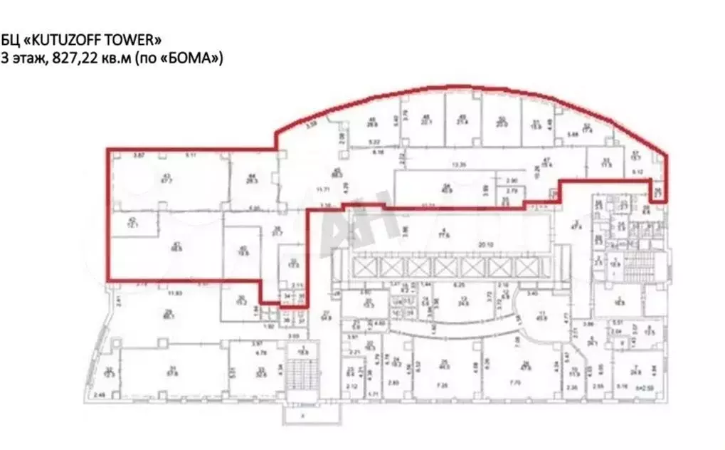Аренда офиса 827.2 м2 м. Кунцевская в зао в - Фото 0
