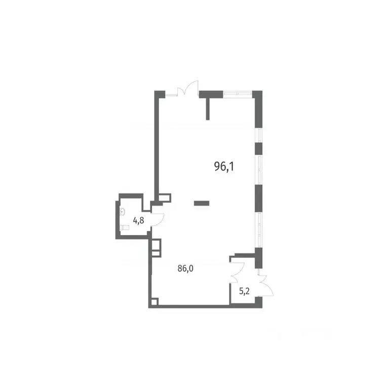 Помещение свободного назначения в Санкт-Петербург ул. Академика ... - Фото 1