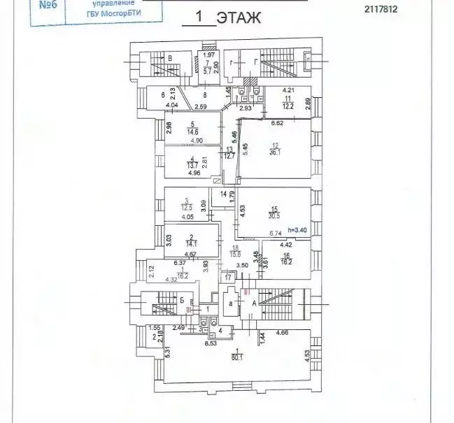 Торговая площадь в Москва 1-я Брестская ул., 62 (303 м) - Фото 1