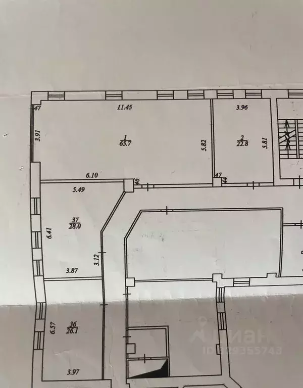 Офис в Тюменская область, Тюмень ул. Герцена, 53 (65 м) - Фото 2