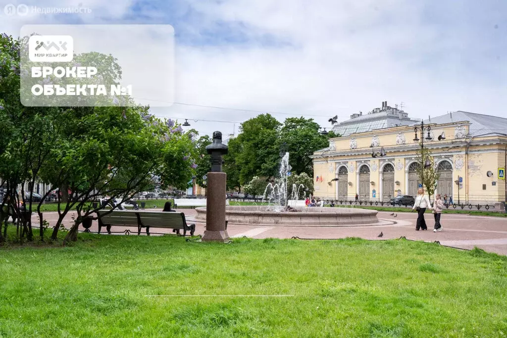3-комнатная квартира: Санкт-Петербург, Итальянская улица, 33 (90 м) - Фото 0
