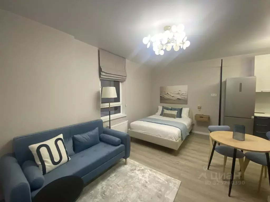 Студия Московская область, Красногорск ул. Тенистых Аллей, 1к1 (26.0 ... - Фото 2