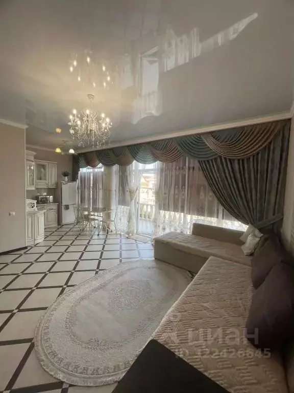 1-к кв. Краснодарский край, Темрюкский район, Голубицкое с/пос, ... - Фото 2