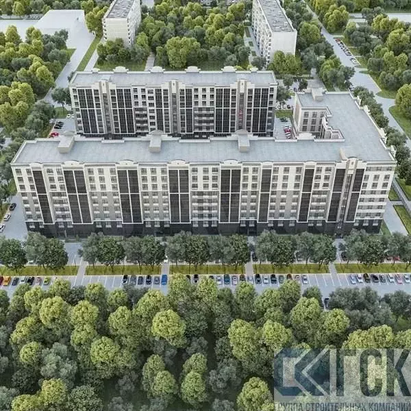 1-к. квартира, 41,9 м, 4/9 эт. - Фото 1