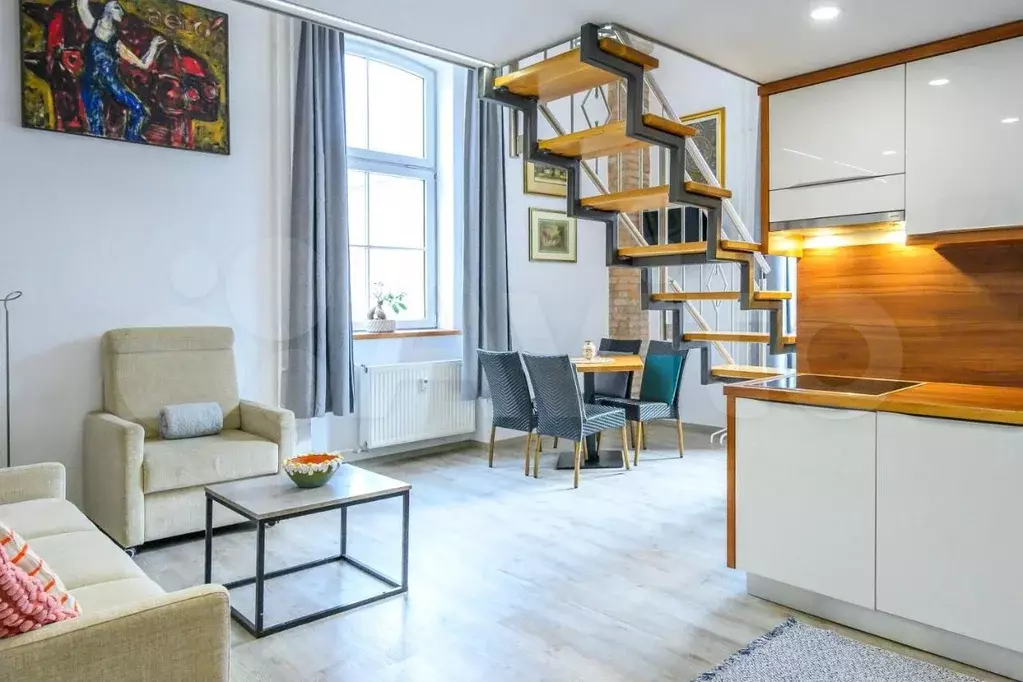 Квартира-студия, 29 м, 2/3 эт. - Фото 1