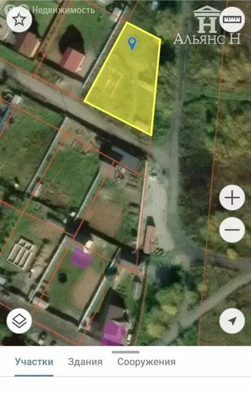 Участок в Елизово, микрорайон Пограничный, Российская улица, 4 (10 м) - Фото 2