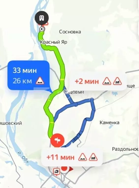Участок в Новосибирская область, Новосибирский район, Кубовинский ... - Фото 1