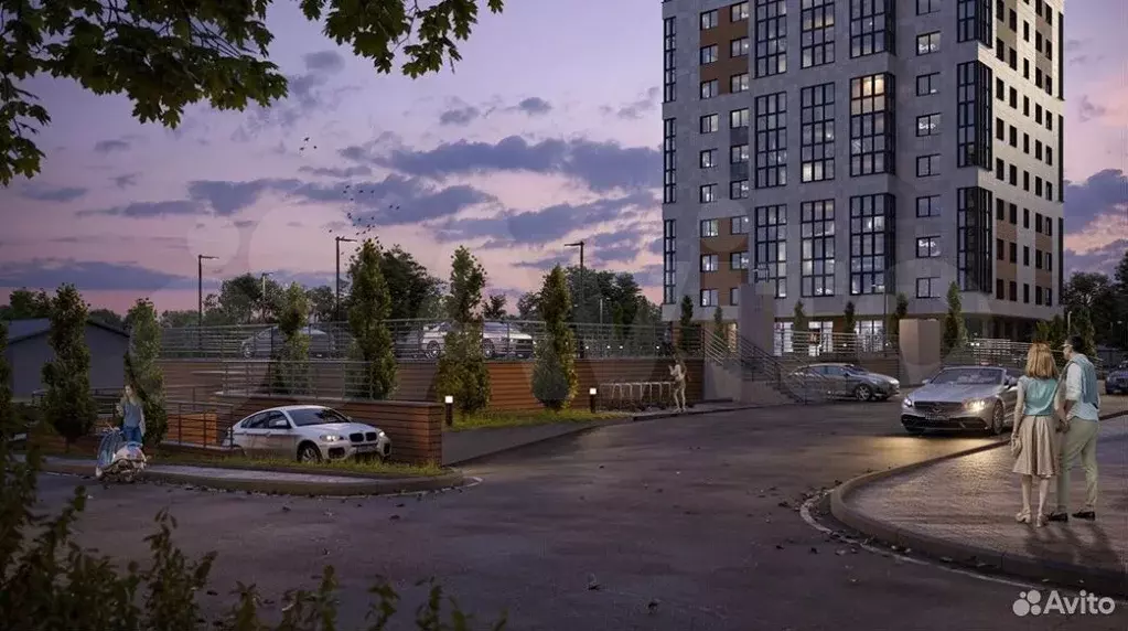 2-к. квартира, 64,6 м, 2/16 эт. - Фото 0