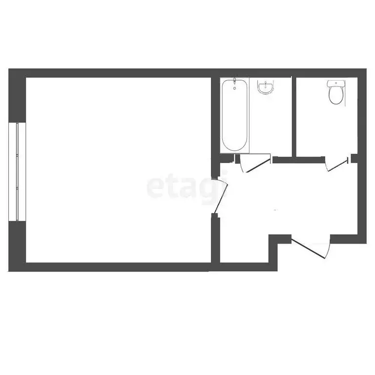 Квартира-студия: Вологда, улица Панкратова, 75Ак1 (18.3 м) - Фото 0