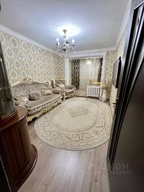 2-к кв. Чеченская республика, Аргун ул. Гагарина, 10Г (50.5 м) - Фото 0