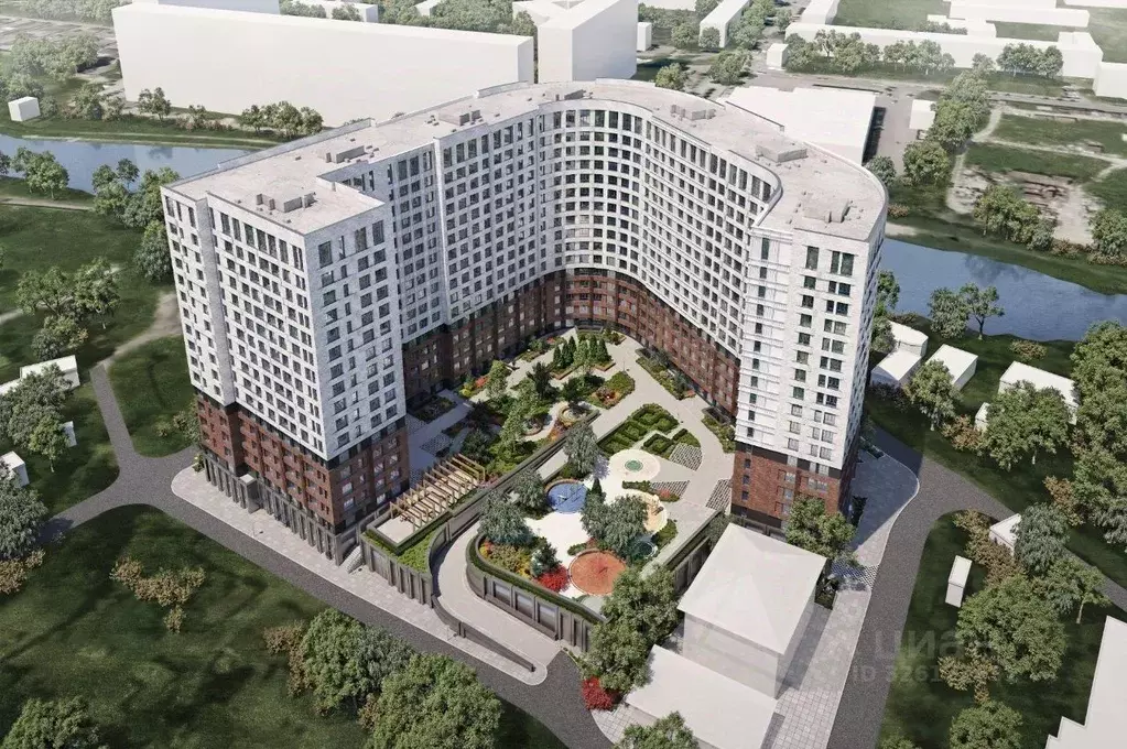 1-к кв. Московская область, Мытищи Пионерская ул., 10 (40.3 м) - Фото 2