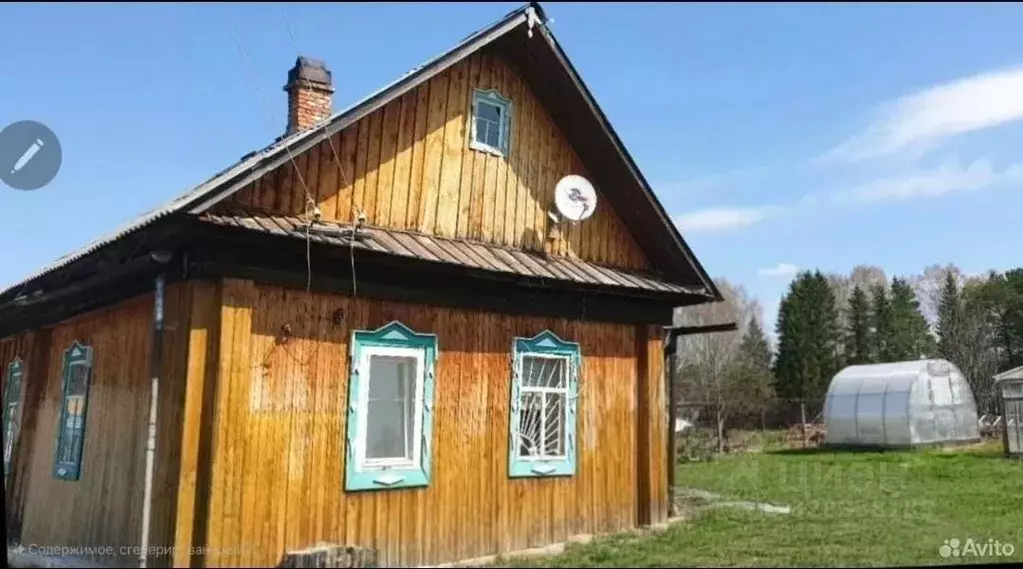 Дом в Пермский край, Кунгурский муниципальный округ, д. Пустынники  ... - Фото 1